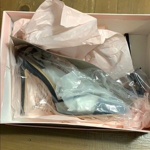 JustFab Shoes - Black heels with ankle strap. New JustFab Shoes - Black heels with ankle strap. New